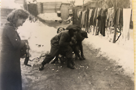 1960er Winter in Zurndorf 13SP