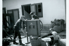 1968 Matthias, Fritz  Hoffmann beim Kukuruz Rebler 15HOIL