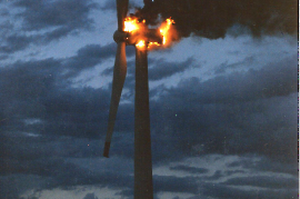 2000 Brand am Windrad Fabriksweg 4.7.2000 1964PM