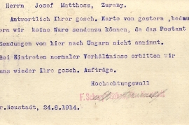 1914 Ferdinand Schury's Söhne 19R