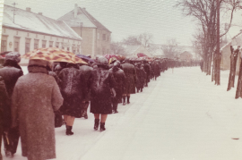 1970er A. Pamer Begräbnis 22SP