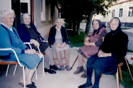 1997 Bankerlrunde Fr. Lehner,  Fr. Göbl, M. Toth, Fr. Sochr, Fr. Pflamitzer 24ML