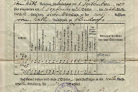 1927 Schulnachricht 1. Klasse Franz Hiermann 26HILI