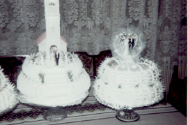 1982 Hochzeitstorte v. Fr. Hiermann 28ME