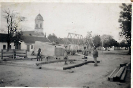 1950er Zimmerei Wendelin am Dorfplatz 290PM