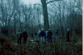 1980er M. Weiss, W. Pamer, F. Dürr, W. Bruckner, W. Liedl, E. Bruckner 2DÜF