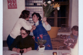 1983 Federn Tanz in der Tischlerei, M. Meixner, G. Pamer, A. Sörös, H. Schiessler 2EIN