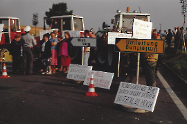 1997 Demo für die Autobahn A4 461GEZ