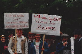 1997 Demo für die Autobahn A4 462GEZ