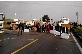 1997 Demo für die Autobahn A4 468GEZ