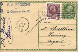 1916 Brosche F.A. Wien a 46R