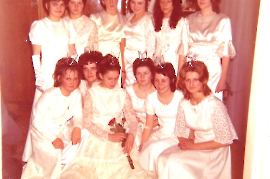 1972 Gem. Abend Polonaise Tänzerinnen 54UP