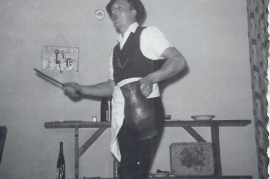 1958 ev. Theatergruppe Zurndorf, P. Weiss 60RM