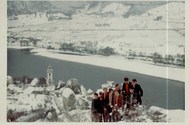1968 Betriebsausflug mit Fa. Wendelin in der Wachau 73DW