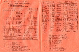 1954 ÖBB Fahrplan NH89