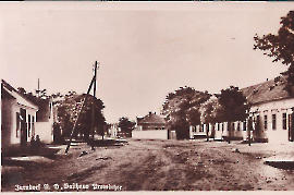 1941 57 Zurndorf Ansichtskarte Gasthaus Promintzer