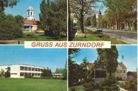1985 64 Zurndorf Ansichtskarte