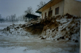 1986 183P ASV Zurndorf Bau der neuen Kabinen