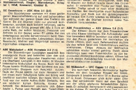 1968 ASV Zurndorf 2. Liga Nord BGLD Volksblatt 13.4.1968 92NH