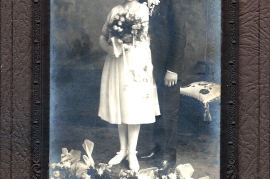1930er Hochzeit Lentsch in Amerika 277B