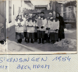 1954 Sternsinger mit Beck Muam 131SO