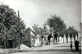 1960er Obere Hauptstr. 74 Häuserzeile 121PM