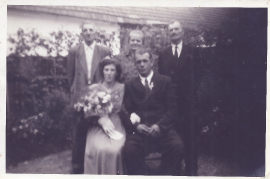 1952 Hochzeit Maria Theuer, Stefan Farkas  11FAR