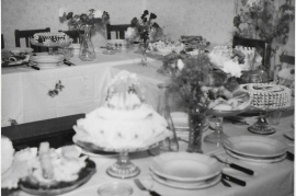 1961 Hochzeitstafel Zurndorf 16HWB