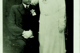 1930er  Paul und Maria Szakolcai (Samek) Schuster  2RW