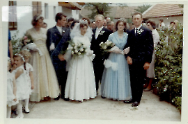 1961 Hochzeit Theresia, Michael Pschaiden 367PMI