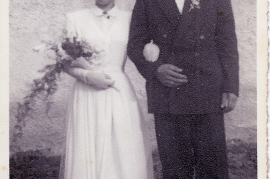 1954 Hochzeit Helli u. Josef Theuer 7FAR