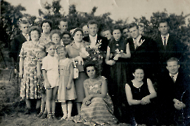 1958 Hochzeit K.Ecker, u. Mitzerl 85RW
