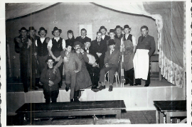 1960er ev. Theatergruppe Aufführung 