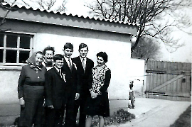 1970er W. Bruckner, P. Unger mit seinem Firmling 22UP