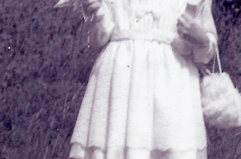 1962 Hilde Kafka bei der Erstkommunion 26KAKA