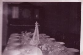 1949 Glockenweihe Mittagstisch im Pfarrhaus 31Gö