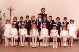 1975 Erstkommunion Jahrg. 66-67 Pf. R. Scherr 3MI