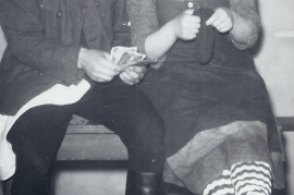 1958 ev. Theatergruppe Zurndorf ?, Fr. Nitschinger 65RM