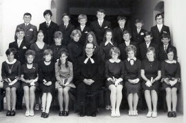 1970  Jahrgang 1957 Konfirmanden  6LÖ