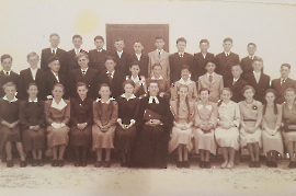 1954 Konfirmanden Jahrgang 1940 7BAUM