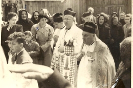 Prozession 4 Wagner Theresia, Zechmeister Karoline Lini Tante,