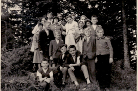 1955 Schulausflug Jahrgang 1947 12RG