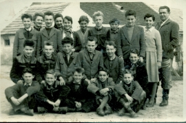 1957 Schulklasse Jahrgang 1943 Lehrer J. Graf 13RW