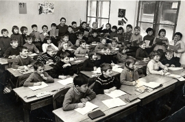 1960 26M Volksschule Lehrerin F. Karner Jahrgang 1960-61
