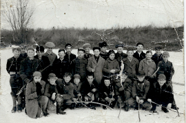 1960 am Obloß 1.a Kl. Hauptschule Jahrgang 1949/50 70DW