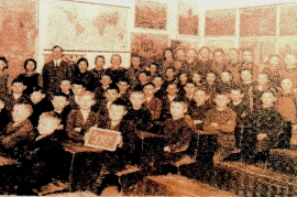 1910er Schulklasse Jahrgang ? Lehrer Ziniel 71M