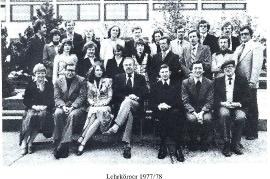 1977 Leithatal Schule Lehrer/innen 8HS