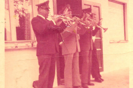 1971 Kapelle Reiter Hochzeit Sochr J. Reiter, F. Schweigl, F. Wagner, E. Dürr,  2KR