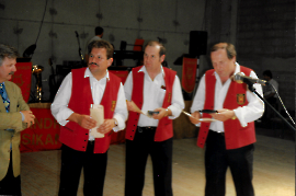 2000 KBZ Ehrungen P. Unger, E. Dürr, W. Dürr 428GEZ