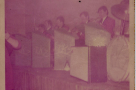 1967 Leithatal Buam 1. Auftritt Gasthaus Thell Maskenball 15LB
